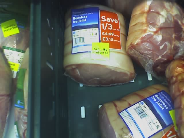 Pork under threat - security protected