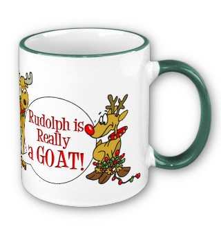 funny goat christmas mug funny goat christmas mug